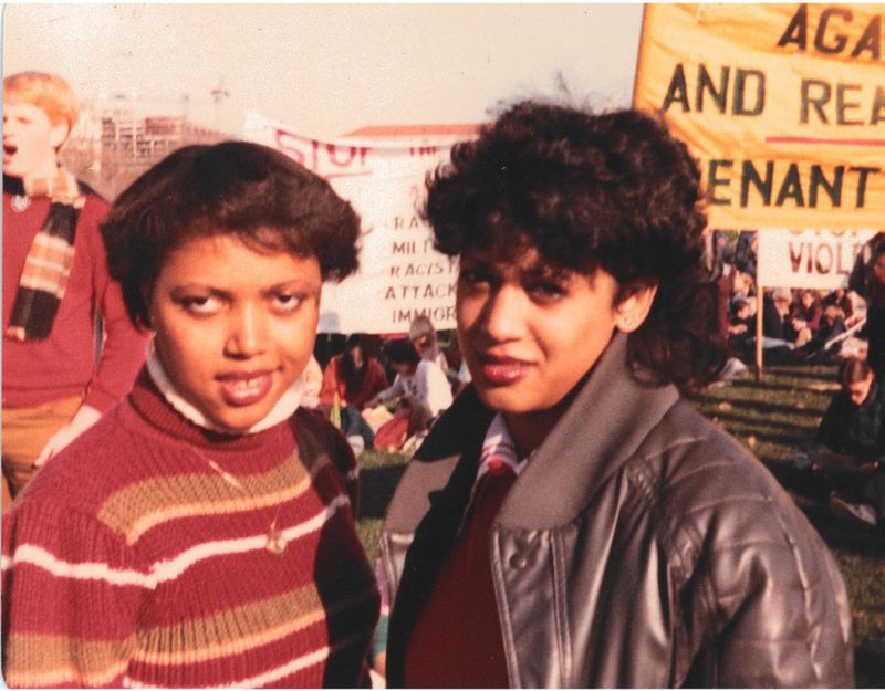 Kamala Harris grew up in a mostly white world. Then she went to a black university in a black city.